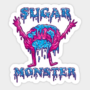 Sugar Monster Sticker